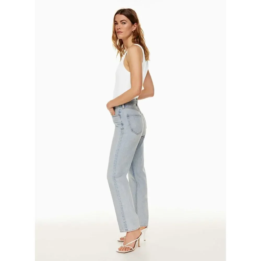 Aritzia Denim Forum 90s Joni High Rise Loose Jeans 28